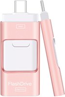 Clé USB 3.0 double OTG Micro USB 32 Go/64 Go pour ordinateur, smartphone et iPhone avec corps métallique et cryptage
