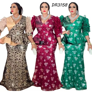 chinese dress ladies Aso Ebi Dresses,Wedding Guest, Lace style,Owanbe ,Aso ebi dress, Women  Dress, African Lace Gown, Dress for Women, Evening Dress, Nigerian Trendy