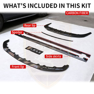 Kit carrosserie en fibre de carbone sèche style W12 pour Bentley Flying Spur 2020-2025 – Diffuseur avant et arrière, jupes latérales, kit carrosserie - Product Image 5