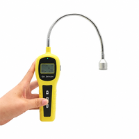 Détecteur de fuite de gaz combustible portatif (type sonde) AS8800L avec capteur semi-conducteur/catalytique, alimenté par piles AAA