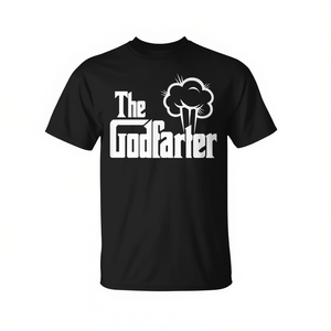 T-shirt Godfarter, cadeau drôle pour la fête des pères - Product Image 2