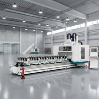 Centre de traitement CNC haute précision pour joints à mortaise et tenon en bois massif JR-5013-A – Machine à bois pour travaux de mortaise et tenon