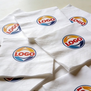 Serviettes en papier Airlaid personnalisées colorées, serviettes en lin, serviettes en tissu uni pour cocktails, déjeuner, dîner, avec logo, 25, 30, 40 cm - Product Image 3