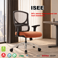 Chaise de bureau ergonomique à dossier haut en maille avec appui-tête 3D, siège en mousse moulée, vérin à gaz classe 4, pivotante, certifiée BIFMA pour bureau GTChair