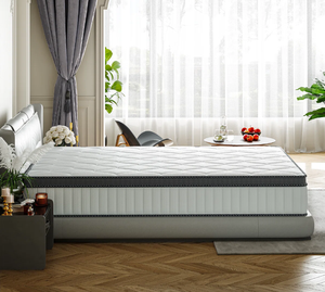 Modern Foldable Medium <strong>Firm</strong> <strong>Single</strong> Spring Memory Foam Orthopedic <strong>Mattress</strong> 25cm Height King Size Bedroom Furniture Tight Top - Product Image 5