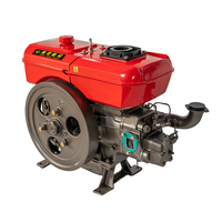 Moteur diesel ChangFa CF1115G manuel 22 CV monocylindre refroidi par eau 4 temps à démarrage au pied pour usage agricole, norme Euro 2