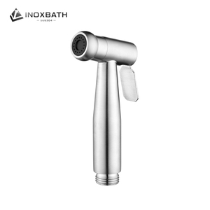 Pulvérisateur <span class=keywords><strong>de</strong></span> bidet portatif avec inverseur, ensemble Shattaf en acier inoxydable pour toilettes et couches lavables pour bébé, bec <span class=keywords><strong>de</strong></span> robinet <span class=keywords><strong>de</strong></span> douche musulman - Product Image 5