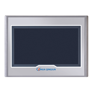 Huaqingjun 10 дюймов <span class=keywords><strong>HMI</strong></span> LAN RS485 232 Коммуникационный DC10-28V <span class=keywords><strong>Modbus</strong></span> RTU/TCP RJ45 сенсорный экран для PLC - Product Image 1