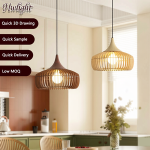 Lampe de salon 8058, luminaire suspendu Linden, décoration Wabi-sabi avec corps de lampe en cuivre pour salle à manger, café, hôtel, villa - Product Image 1