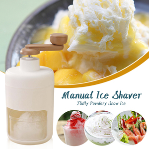 Máquina Manual para Hacer Hielo Raspado, Máquina Portátil para Hacer Conos de Nieve, Trituradora de Hielo, Bandeja para Cubitos de Hielo Gratis, Herramienta de Cocina - Product Image 2