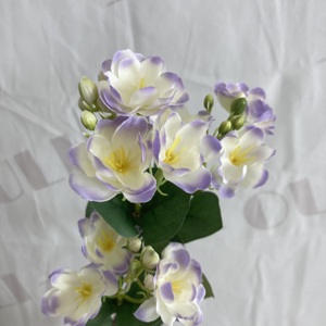 LO-766 Meilleure vente Fleur artificielle de <span class=keywords><strong>jasmin</strong></span> en soie faite à la main de haute qualité pour la décoration de table, de la maison et de mariage - Product Image 4