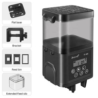 Distributeur automatique de nourriture pour aquarium Jecod/Jebao série TF, nourrisseur intelligent programmable pour poissons ornementaux, poissons rouges, oiseaux, tortues.