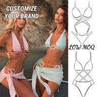 Aangepaste Bikini Fabrikanten Huismerk Kleine Bestellingen Hoogwaardig Stoffen Deskundig Ontwerp