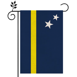 <span class=keywords><strong>Bandera</strong></span> de Curacao Material de lino de alta calidad para exteriores 12*18 pulgadas Más estilos para elegir - Product Image 1