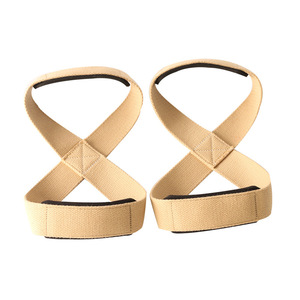 2026 Custom Logo Deadlift Strap Heavy Duty <b>ABS</b> Non-Skid Silicone Material Workout Gym Training Powerlifting Wrist Straps Figure - Product Image 6
