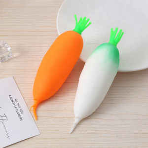 Carrot Pinch Le Net Carrot Squeezing Release Stress Relieving Artifact Mini <b>Tool</b> Stress Relieving <b>Toy</b> - Product Image 1