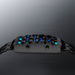 <span class=keywords><strong>Orologio</strong></span> da Polso Creativo Unico in Stile Europeo e Americano con LED Lava, Trendy per Uomo/<span class=keywords><strong>Donna</strong></span>, in Acciaio Inossidabile, Bracciale per Coppia, <span class=keywords><strong>Orologio</strong></span> Retrò da Uomo - Product Image 4