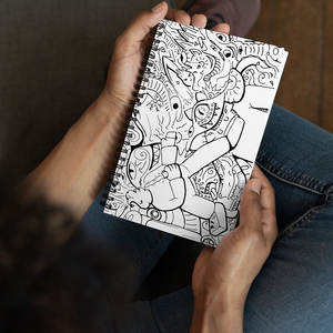 # Cuaderno Espiral 46 Fighting for My Dreams, Tamaño A5, para Dibujar y Regalar, Papel Premium, Apto para Lápiz - Product Image 4