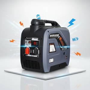Générateur d'essence portable DELEIDUN 4 temps à démarrage automatique 12V/24V 2000W pour camions lourds et légers - <span class=keywords><strong>Chargeur</strong></span> de <span class=keywords><strong>batterie</strong></span> - Product Image 5