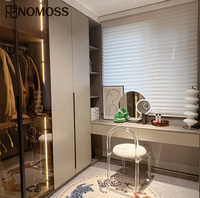 Conception de dressing moderne et luxueux sur mesure pour projets d'appartements, avec organisation flexible pour les intérieurs résidentiels