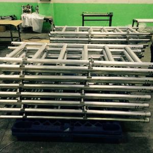 De perfiles de extrusión de aluminio paneles compuestos de 20m andamio Torre <span class=keywords><strong>rodapies</strong></span> - Product Image 6