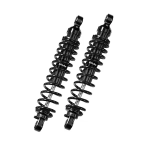 Bitubo Twinsocks Amortisseur de Moto Réglable pour YAMAHA XV750 1995-1996 266mm Longueur Ressort Noir Précharge - Product Image 2