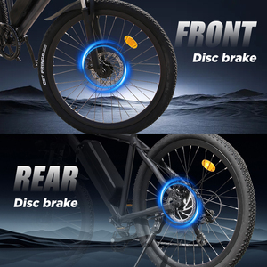 Bicicleta Eléctrica Plegable de 500W y 20MPH para Adultos, Mini Bicicleta Urbana con 32 Millas de Autonomía, Amortiguación Múltiple, Envío Gratuito en EE. UU., Cuadro de Acero - Product Image 6