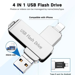 Meilleure vente 64 Go 128 Go <span class=keywords><strong>USB</strong></span> 2.0 Apple Android Type-C Clé <span class=keywords><strong>USB</strong></span> pour téléphone portable avec capacité virtuelle extensible à grande vitesse - Product Image 2