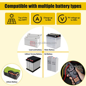 Système solaire hybride monophasé 2KW 3KW 4KW 6KW 8KW 10KW avec contrôleur de charge solaire MPPT - Product Image 6