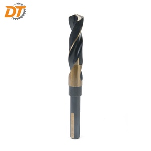 Punta elicoidale per metallo DT Silver & Deming da 1/2 pollice con codolo ridotto, in HSS e HSS Cobalt, nera e oro - Product Image 2