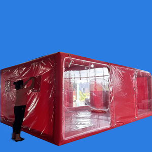 <span class=keywords><strong>Garage</strong></span> gonflable extérieur durable personnalisé de 2 voitures pour les ventes annonçant des gonflables - Product Image 3