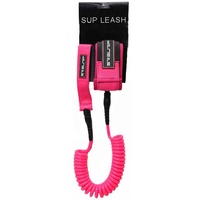 Laisse avec logo personnalisé Longboard SUP Coil avec carte d'emballage