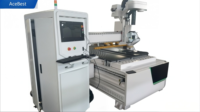 Routeur CNC multifonctionnel Syntec avec broche ATC 9KW et composants à engrenages pour le travail du bois
