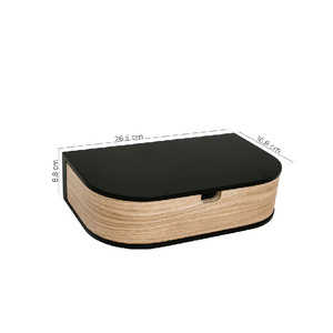 <span class=keywords><strong>Tiroir</strong></span> d'étagère de table de chevet en bois flottant moderne, table de chevet murale - Product Image 1