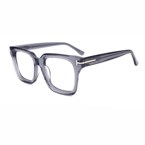 Damai handmade Acetate quang khung kính thiết kế cổ điển vuông unisex phong cách thời trang mô hình Vật liệu ống kính rắn - Product Image 4