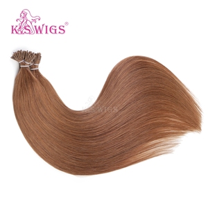 KSWIGS Extensions de cheveux naturels I-Tips en gros, tons mélangés, sans perte ni nœuds, doux, pour coiffeurs professionnels - Product Image 3