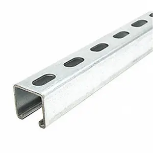 China Manufacturer C Channel Steel Hot Dip Galvanized C Shaped Strut Channel stainless steel cable tray price