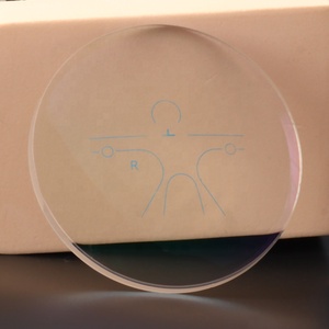 Hmc 1.56 <strong>Lens</strong> Cut Progressive Optical <strong>Lens</strong> High Quality UV420 1.56 Blue Resin 40 Grade a Sunglasses with Clear <strong>Lens</strong> UV 420 2C - Product Image 5