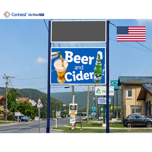 Canbest APro P8 8Mm 2880x1920Mm 9.45x 6.3ft 10000nit Double face esterno Display pubblicitario schermo cartellone in Usa - Product Image 4