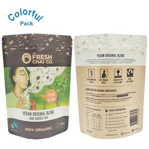 Confezionamento <span class=keywords><strong>per</strong></span> lo Shopping personalizzato di cibo da asporto <span class=keywords><strong>per</strong></span> ristoranti ricicla carta Kraft compostabile marrone - Product Image 1