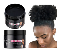 Gel Coiffant pour Tresses 140g Sans Alcool, Gel Fixateur Bords Anti-Frisottis, Tenue Extrême, Tendance Féminine Révolutionnaire