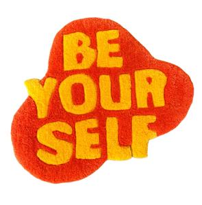 Noir blanc fait à la main doux anti-dérapant haute Pile <span class=keywords><strong>tapis</strong></span> lettres conception exercice personnalisé voyage prière pique-nique voiture Golf-commande minimale - Product Image 2