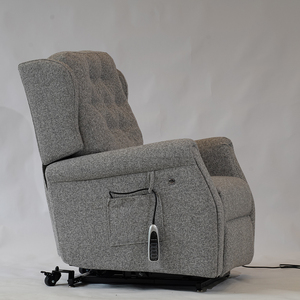 Sillón reclinable eléctrico para personas mayores con función de masaje, sofá reclinable individual con estructura metálica completa para sala de estar. - Product Image 2