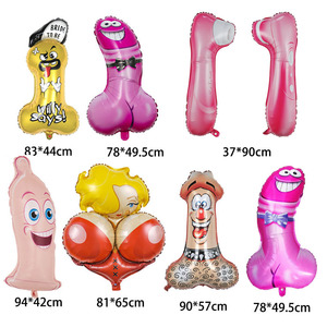 Globos para Fiestas <span class=keywords><strong>Sexuales</strong></span> para Adultos, Accesorios <span class=keywords><strong>Sexuales</strong></span> para Despedidas <span class=keywords><strong>de</strong></span> Soltero/a, Vibradores, Labios Rojos, Lencería Sexy, Globos Decorativos - Product Image 2