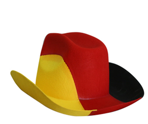 หมวกคาวบอยเบลเยียม <span class=keywords><strong>2023</strong></span> หมวกแก๊ปแฟนบอลเบลเยียม หมวกสเตทสัน - Product Image 4