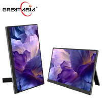 Écran portable tout-en-un de 15,6 pouces pour ordinateur portable, extension, smartphone, mode bureau, commutation de jeu, moniteur portable