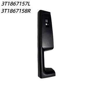 3T1867157 3T1867158 Maniglia Porta Sinistra e Destra Nera con Telaio Bracciolo per <span class=keywords><strong>Skoda</strong></span> <span class=keywords><strong>Superb</strong></span> II B6 3T 2008-2015 Ricambi Auto - Product Image 3