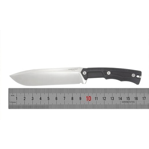 Couteau de survie tactique personnalisable OEM de qualité DIY, manche en bois, lame droite en acier inoxydable, pour la chasse - Product Image 6