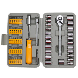 Juego de Herramientas para Reparaciones del Hogar de 57 Piezas, Juego de Herramientas Manuales, Herramientas de Regalo Promocionales, Juego de Puntas de Destornillador y Vasos - Product Image 4