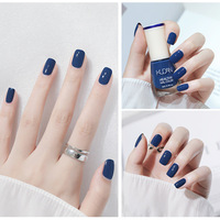 Vernis à ongles coloré à séchage rapide, longue tenue, sans cuisson, non pelable, blanchissant, pour une rencontre de caractère